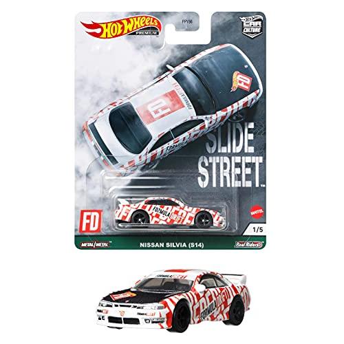 ホットウィール(Hot Wheels) カーカルチャー スライドストリート ニッサン・シルビア S1...