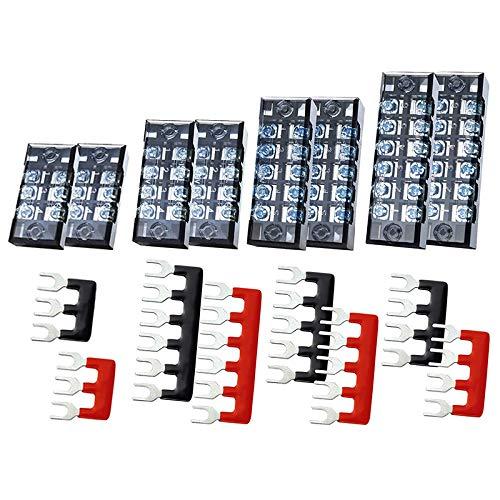 Smilerain 固定端子台 組端子台 600V 15A 2列型 極数3 極数4 極数5 極数6 ...