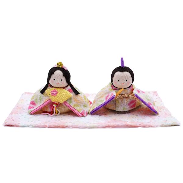 ryukodo リュウコドウ（龍虎堂）ぽてりひな２人（麻の葉）1-887