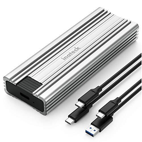 Inateck M.2 NVMe SATA SSD外付けケース ハードドライブエンクロージャー、US...