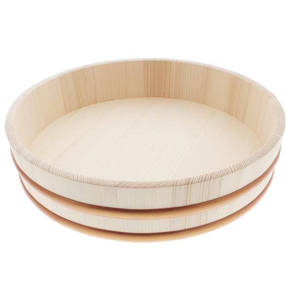 立花容器 寿司桶 SPシリーズ プラスチックタガ 飯台 日本製 約39cm 約1升 ナチュラル