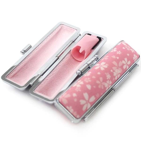 印鑑ケース ST さくら ケース リニア 12ｍｍ ピンク