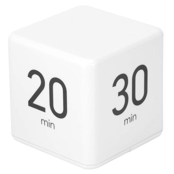 VGEBY タイマー 多機能 重力センサー 持ち便利 ポモドーロタイマー 軽量 小さい 操作音なし ...