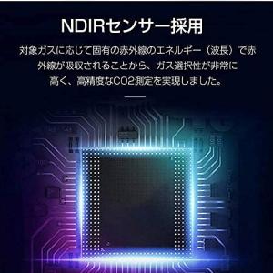 億騰 co2メーターモニター 二酸化炭素検出器...の詳細画像3