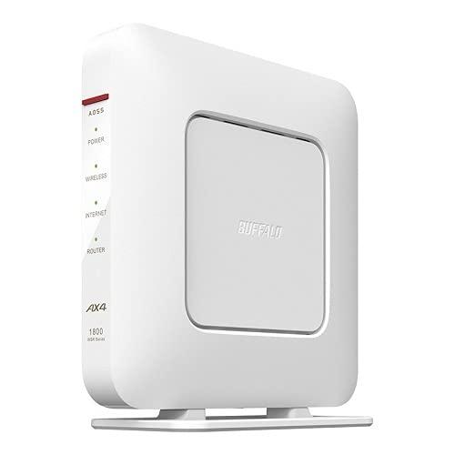 バッファロー WSR-1800AX4S/DWH [Wi-Fi 6(11ax)対応Wi-Fiルーター ...