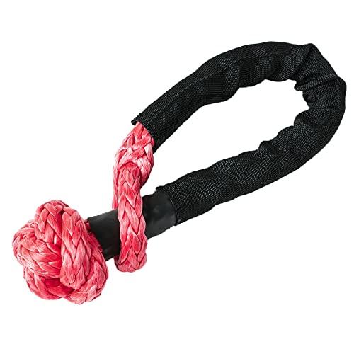 ソフトシャックル 牽引ロープ 車用 ファイバー 最大耐荷重15t ウインチ使用に ジムニーにも (1...