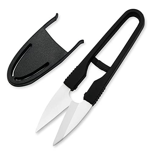 [Cor Ver] 糸切りバサミ セラミック製 糸切り ハサミ キャップ付き 錆びない 糸切りばさみ...