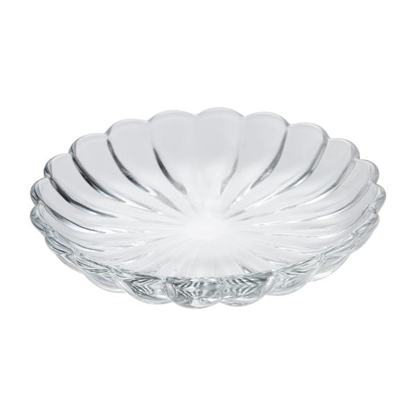 水崎硝子(Mizusaki Glass) 皿 中皿 プレート 約13cm 菊華 日本製 MKG-21...