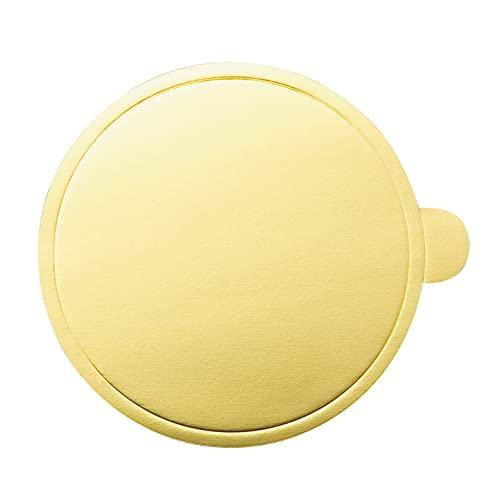 77241 アントルメ台紙 金 4寸 140φ ［10枚］