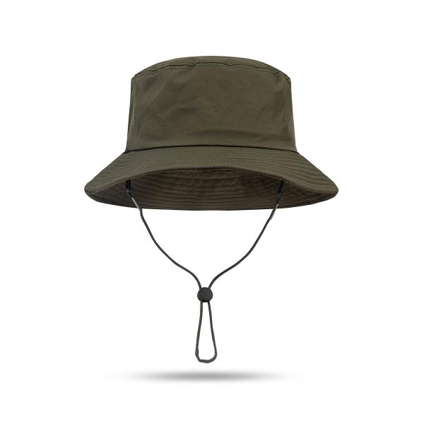 [Croogo] サファリハット 日よけ ハット 無地 軽量 速乾 通気 折りたたみ あご紐付き ア...