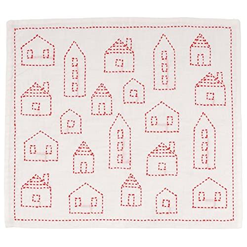 原ウール 刺し子のふきん 刺し子 キット おうち