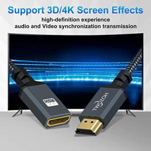 Twozoh HDMI延長ケーブル HDMIオ...の詳細画像3