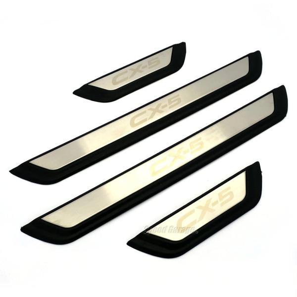 Speed Garage マツダ CX-5 KF 系 専用 スカッフプレート サイドシルプレート ド...