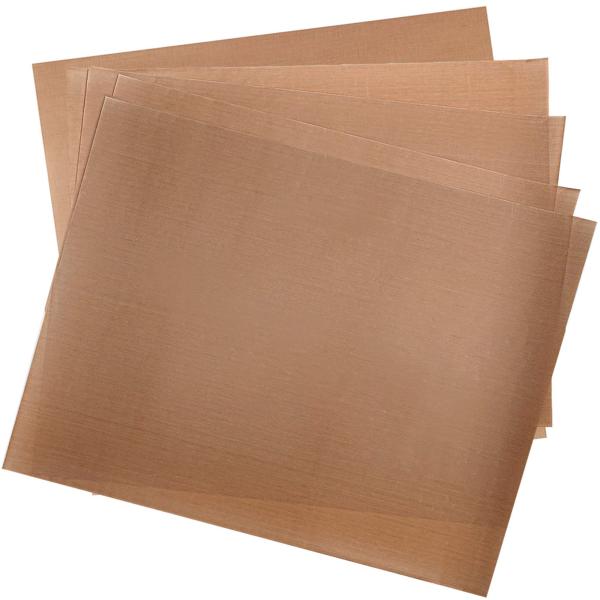 KEWAYO 5枚 クラフトマットシート テフロンシート 耐熱性・耐久性40×60cm再利用可能無漂...