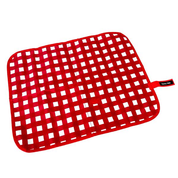 ペット カフェマット/ギンガムレッド