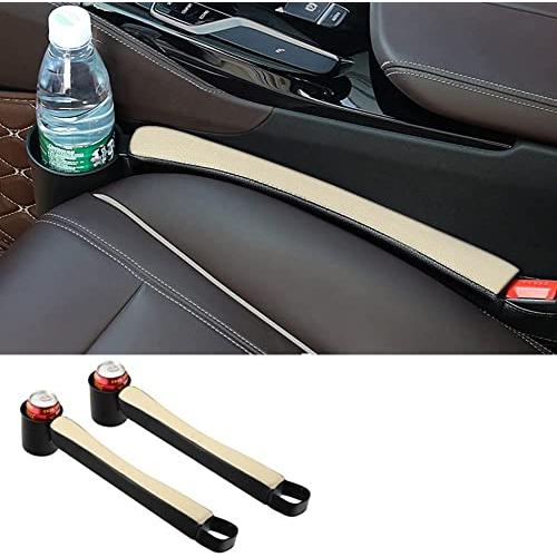 Raksonic 車用隙間クッション 車内 隙間埋め クッション シート パッド カップホルダー付き...