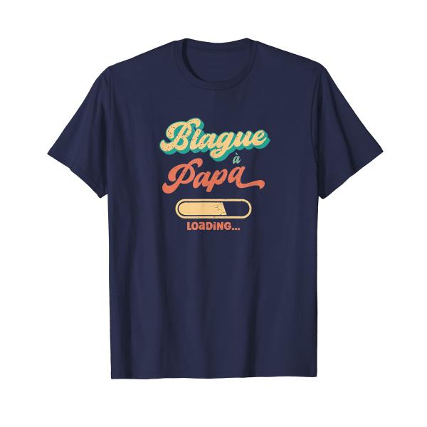 Humour pour Papa ローディングポーチ [フランス語] Tシャツ