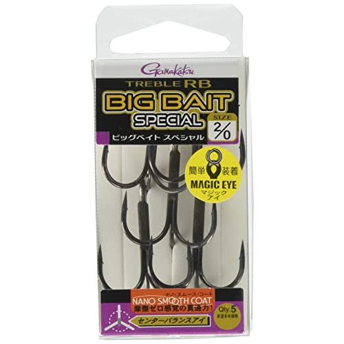 がまかつ(Gamakatsu) バラ トレブルRBビッグベイトSP 2/0