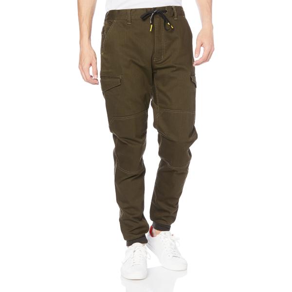 [グラディエーター] 作業用パンツ ストレッチジョガーカーゴパンツ メンズ 29アーミー L