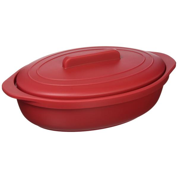 ViV(ヴィヴ) 朝食シリコーンスチーマー レッド 59987