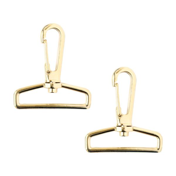 日本紐釦貿易(Nippon Chuko)NBK バッグ用ナスカン 40mm 2個入 ゴールド S27...