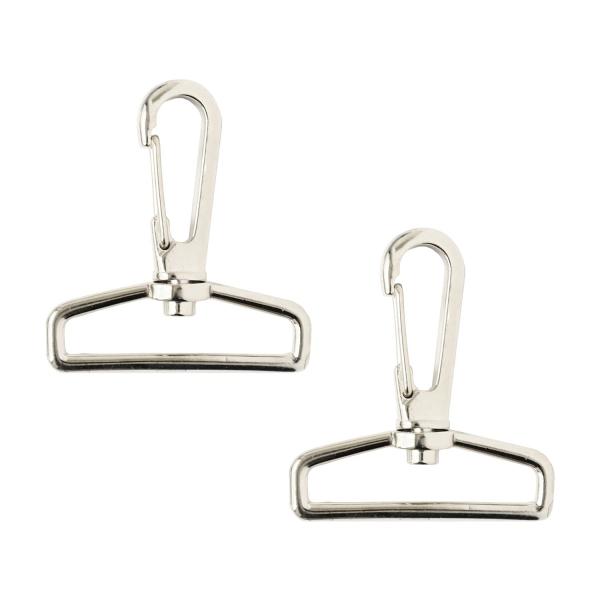 日本紐釦貿易(Nippon Chuko) バッグ用ナスカン 40mm 2個入 シルバー S27-60...