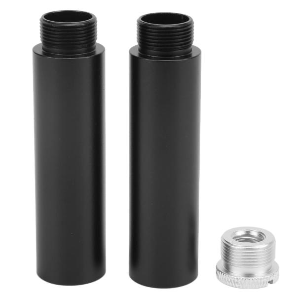 マイクスタンドエクステンション、 デスクスタンドとアームスタンド用のマイクスタンドメタルアダプター付...