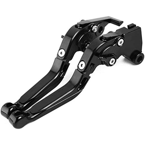 6段階可調 アルミ ブレーキレバー＆クラッチレバー適合 Kawasaki Z125 Ninja250...