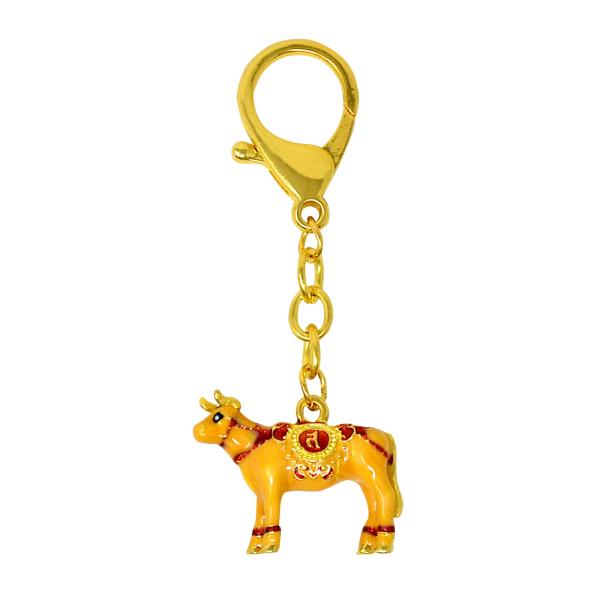 （イスイ）YISHUI 風水 fengshui 2022年 神聖 資源 牛 キーホルダー