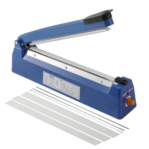 シーラー20cm卓上インパルスシーラー溶着式 シーラー機温度は８段階に調整