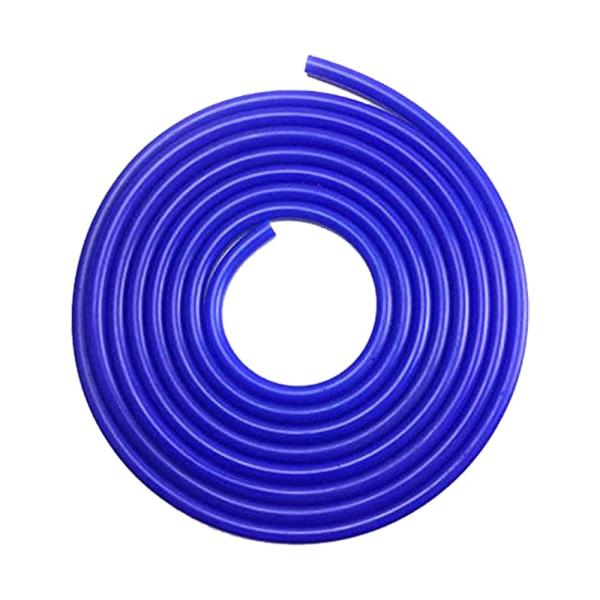 シリコンホース 内径4ミリ 青 耐熱 汎用 バキュームホース 車 シリコンほーす(4mmX3ｍ)