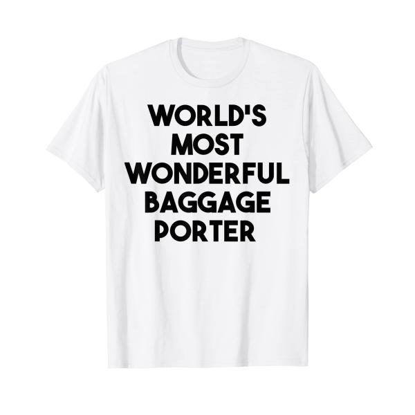 World's Most Wonderful 手荷物ポーチ Tシャツ