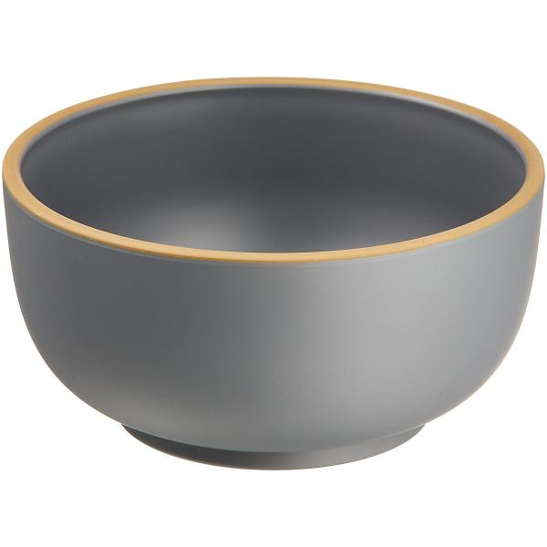 宮本産業 エッジライン どんぶり GY サイズ:約φ14.6 H7.3 133097