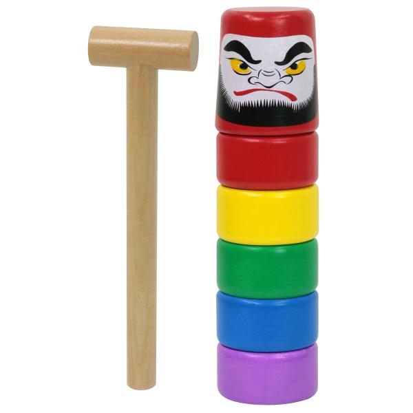 池田工業社 だるまおとし [ だるま落とし/だるまおとし ] 000046320 H18cm×W5c...