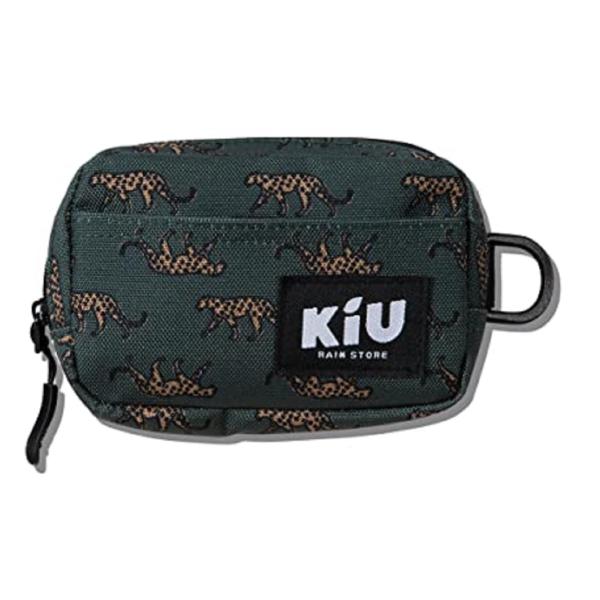 KiU キウ 小物入れ はっ水 600D ポーチ M レオパード 耐久性 K292-175