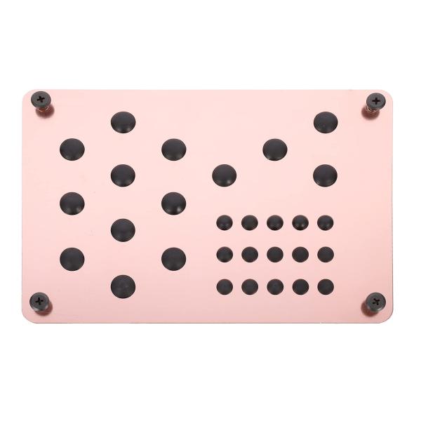 POPETPOP 車載用フロアペダルパッド フットヒールプレート ペダルパッド ヒールパッド フット...