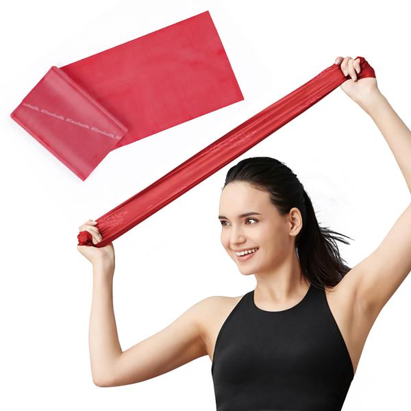 セラバンド トレーニングバンド トレーニングチューブ バンドタイプ 赤 長さ 1m 幅 12.5cm...