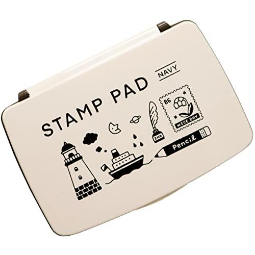 サンビー スタンプパッド ネイビー SPE-N02
