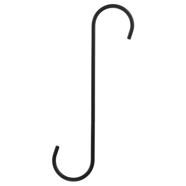 和気産業 壁面収納 Kabette カベッテ S字フック 黒 200mm