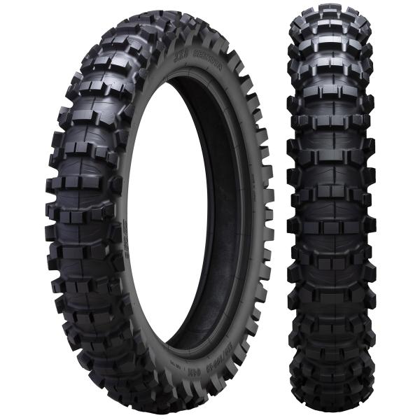 アイアールシー JX8 GEKKOTA 110/100-18 64M WT(チューブタイプ)Rear...