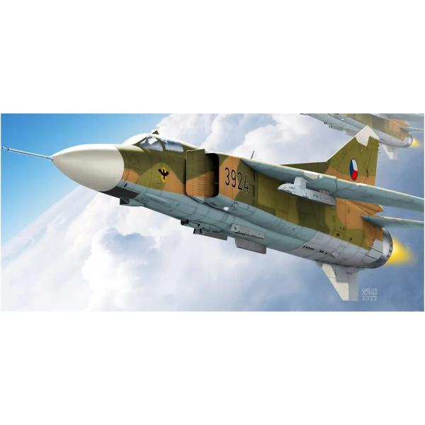 KPモデル 1/72 チェコスロバキア空軍 ミグ MiG-23MF ワルシャワ条約加盟国2 プラモデ...