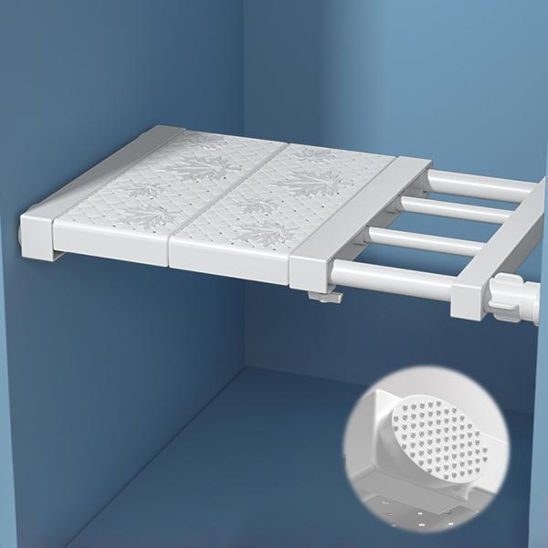 aleawol 突っ張り棚 つっぱり棚 改良型 強力伸縮棚 滑り止め つっぱり棒 棚 幅30cm〜4...