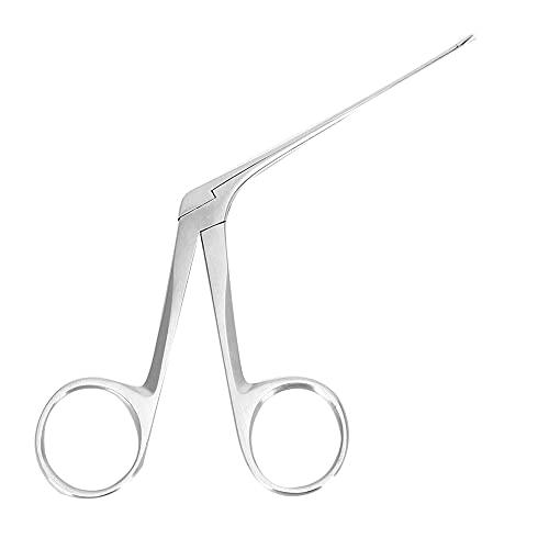 耳掃除用鉗子、耳用鉗子ステンレス鋼7.5cm長さの病院用家庭用掃除用耐食性