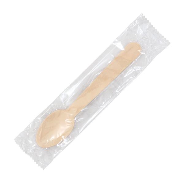 大黒工業 使い捨て 木製スプーン#140 単袋 500本入 140mm