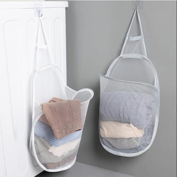 Morices ランドリーバスケット【2枚】 洗濯かご メッシュ ランドリー収納 汚れた衣類収納袋 ...