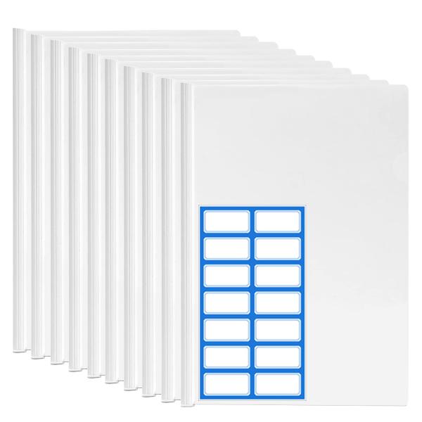 DY.2ten スライドファイル A4 大容量 10冊パック レールファイル 厚とじ 1.5cm幅 ...