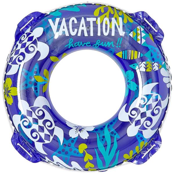 イガラシ 浮き輪 タートルベイウキワ（ネイビー） 90cm 2気室 RLA-090V