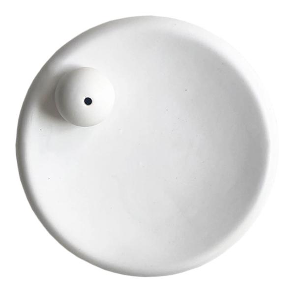 お香立て 陶磁器 ホワイト インセンスホルダー 受け皿 線香立て ガラス 北欧 韓国スタイル おしゃ...