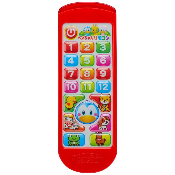 ツヤマ ペンちゃん おもちゃ おしゃべりペンちゃんリモコン A135 レッド
