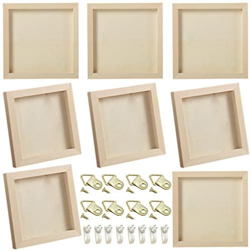 Sweet Plus キャンバス 画材 木製 ウッドキャンバスボード 木枠 ウッドフレーム 画板 ペ...